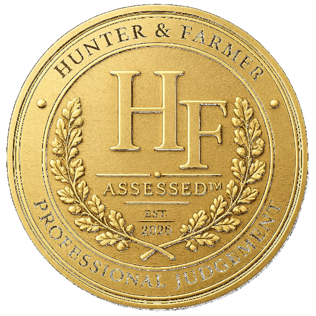 Hunter & Farmer Assessed — Professional Judgement